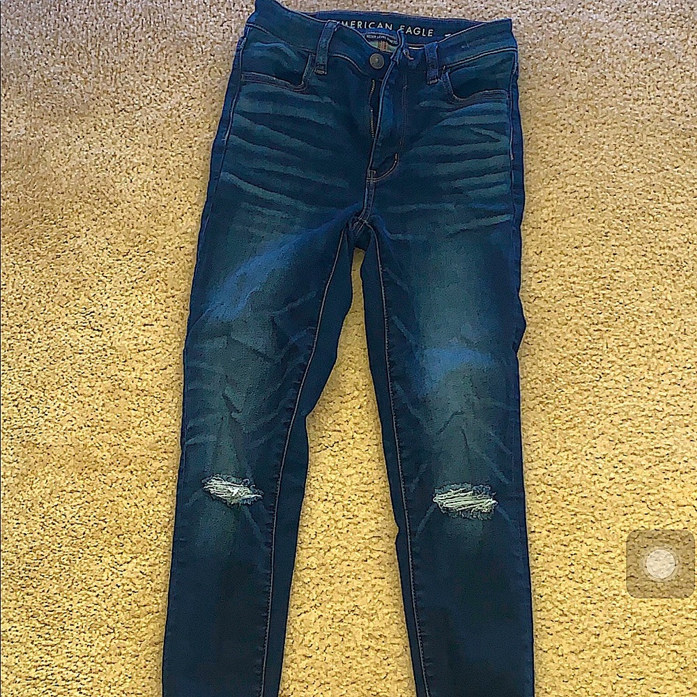 American eagle next level stretch jeans!